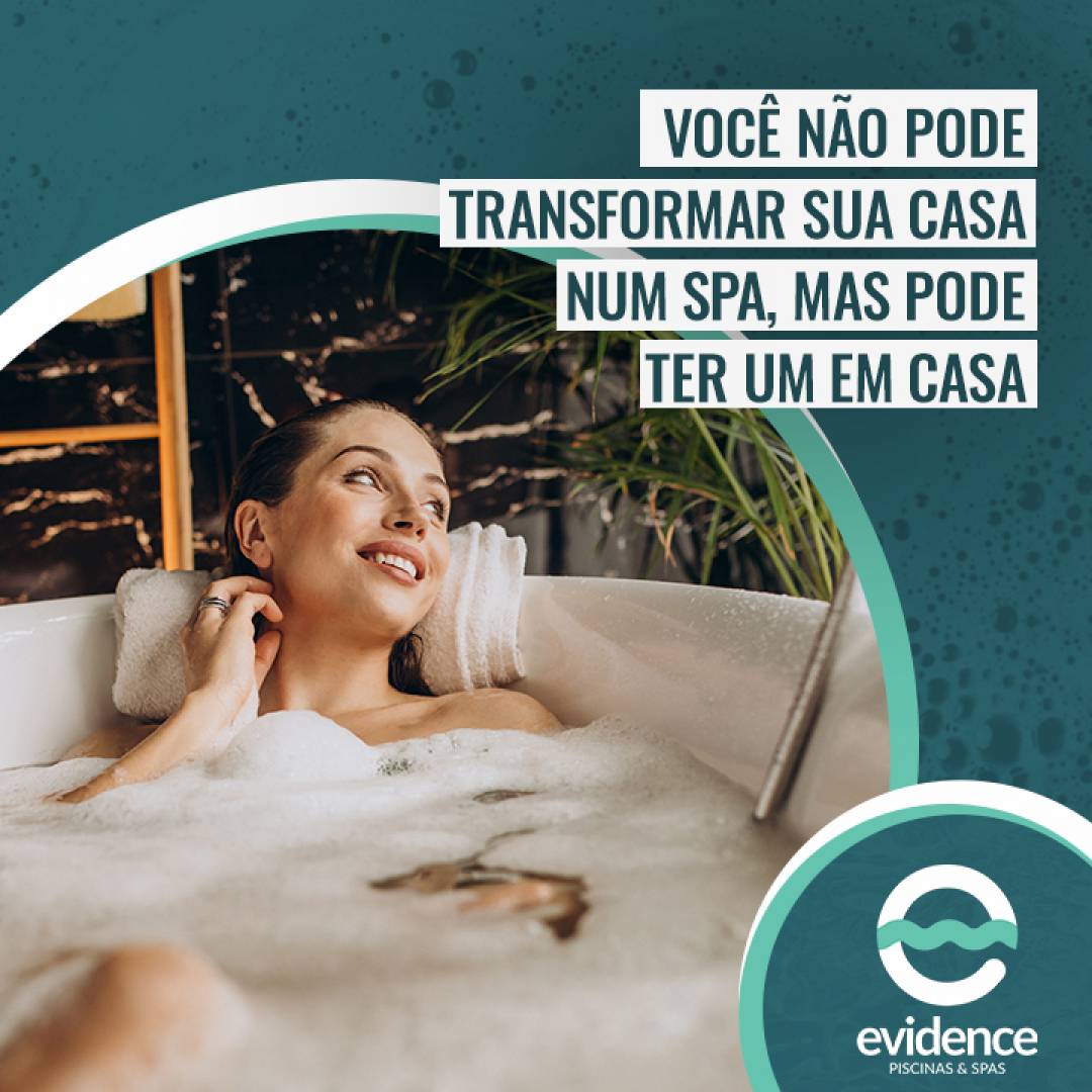 Você não pode transformar sua casa num SPA, mas pode ter um em casa